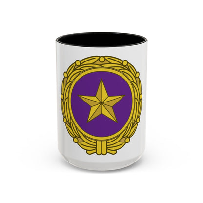 Gold Star Lapel (U.S. Army) Accent Coffee Mug