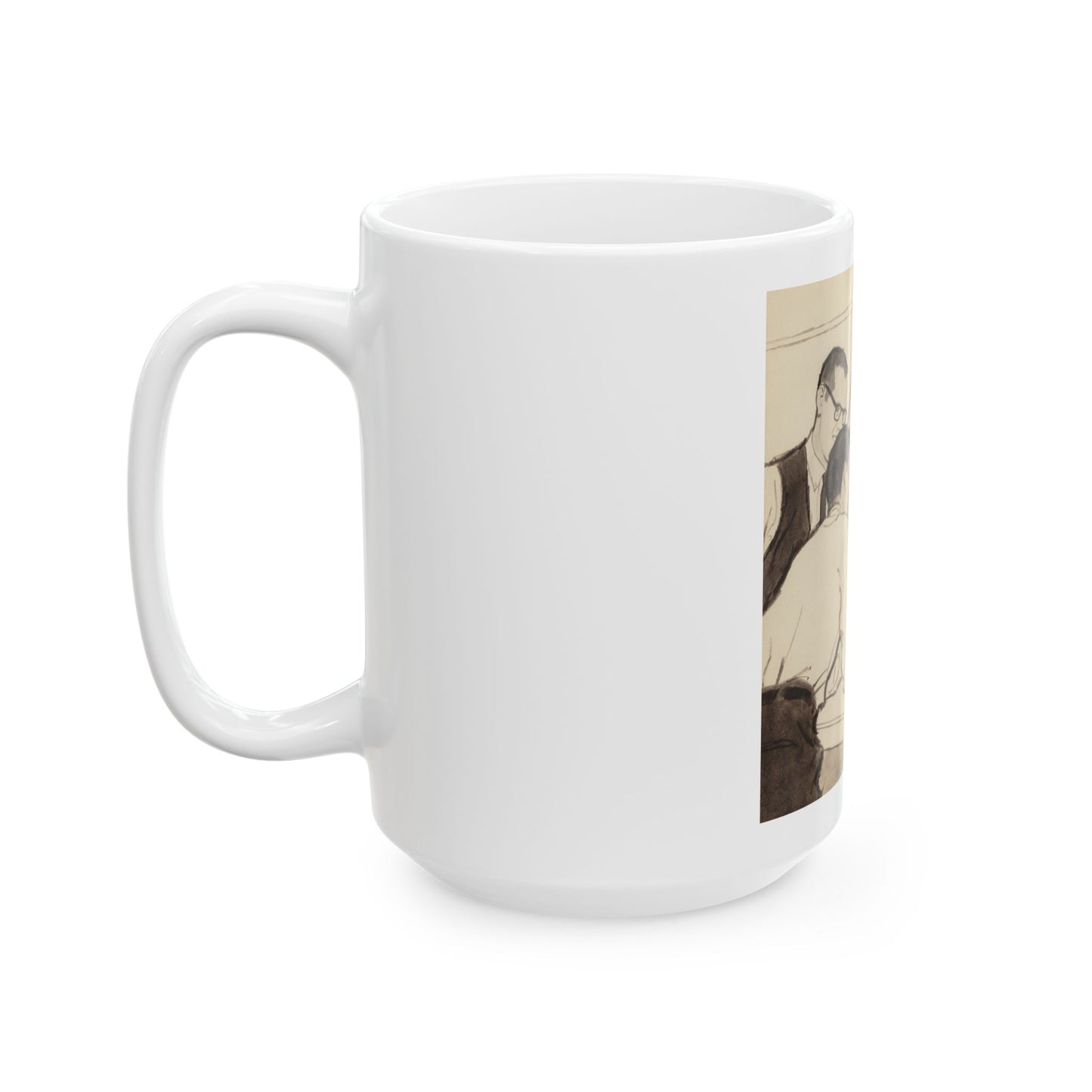 Group of Four Coca-Cola advertisements, 1960 (4) - White Coffee Mug
