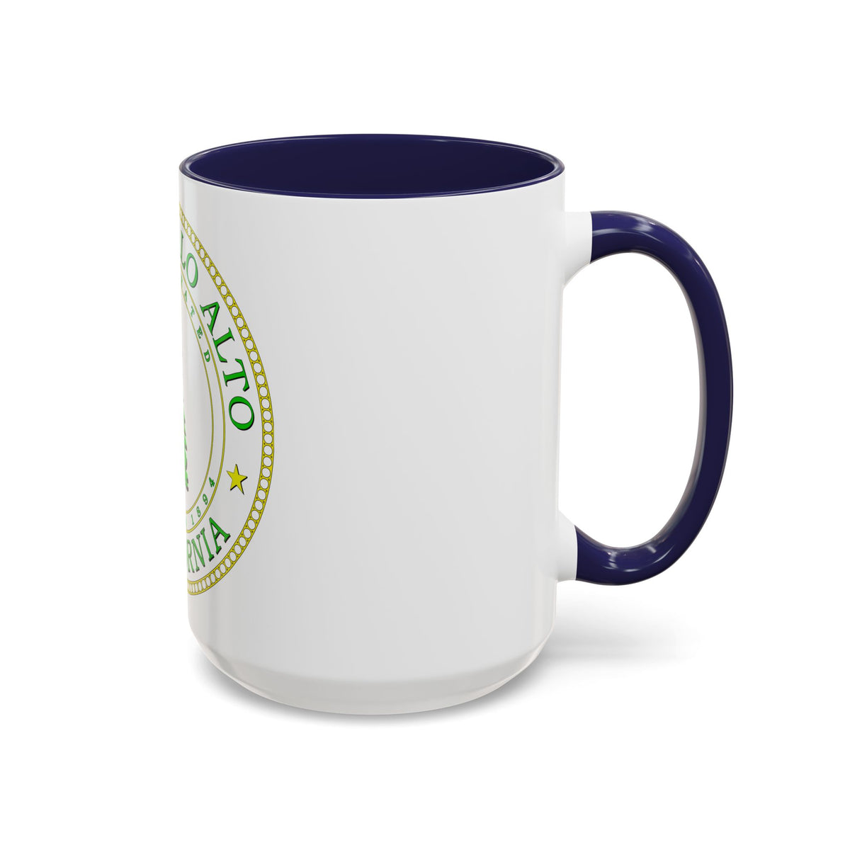 Seal of Palo Alto California - Accent Coffee Mug