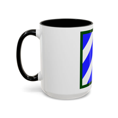 3rd Infantry Division (U.S. Army) Accent Coffee Mug