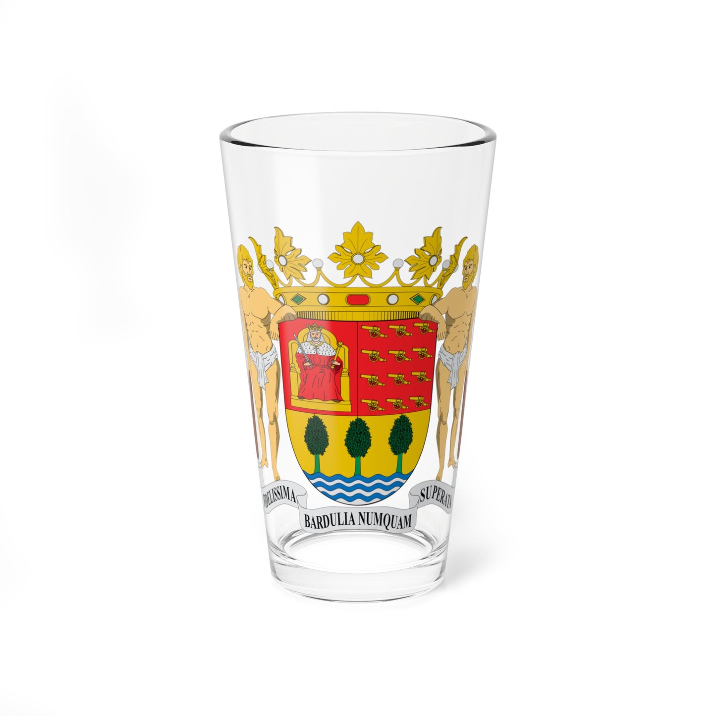Escudo de Guipúzcoa 1466-1979 (Spain) (Coat of Arms) Pint Glass 16oz