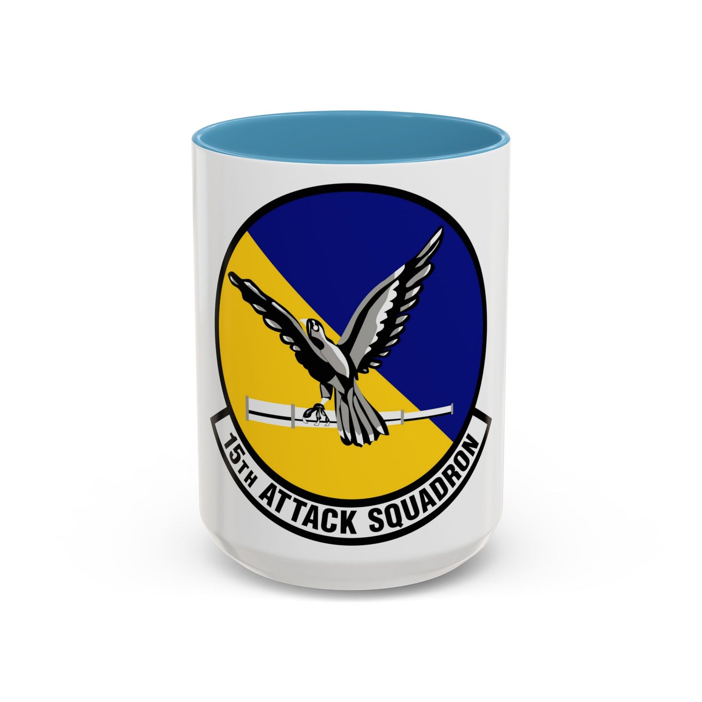 15th Attack Squadron Emblem (U.S. Air Force) Accent Coffee Mug