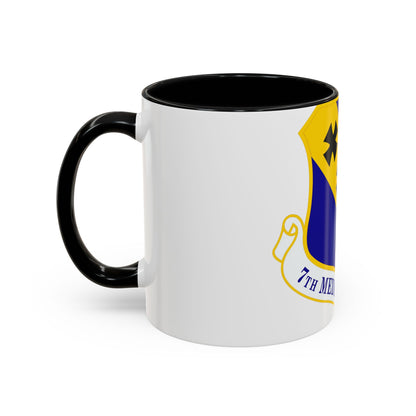 7th Medical Group (U.S. Air Force) Accent Coffee Mug