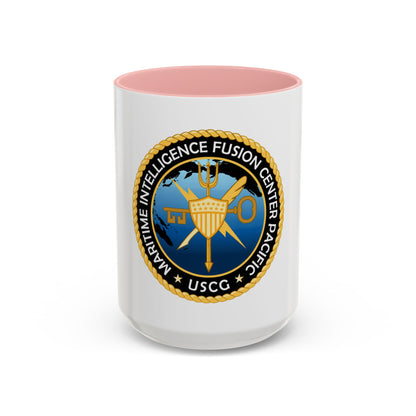 USCG MIFC PAC (U.S. Coast Guard) Accent Coffee Mug