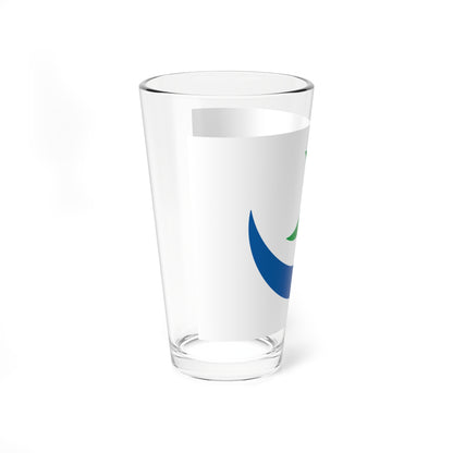 Flag of Katagami Akita (Japan) Pint Glass 16oz