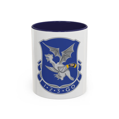 123rd Infantry Regiment (U.S. Army) Accent Coffee Mug