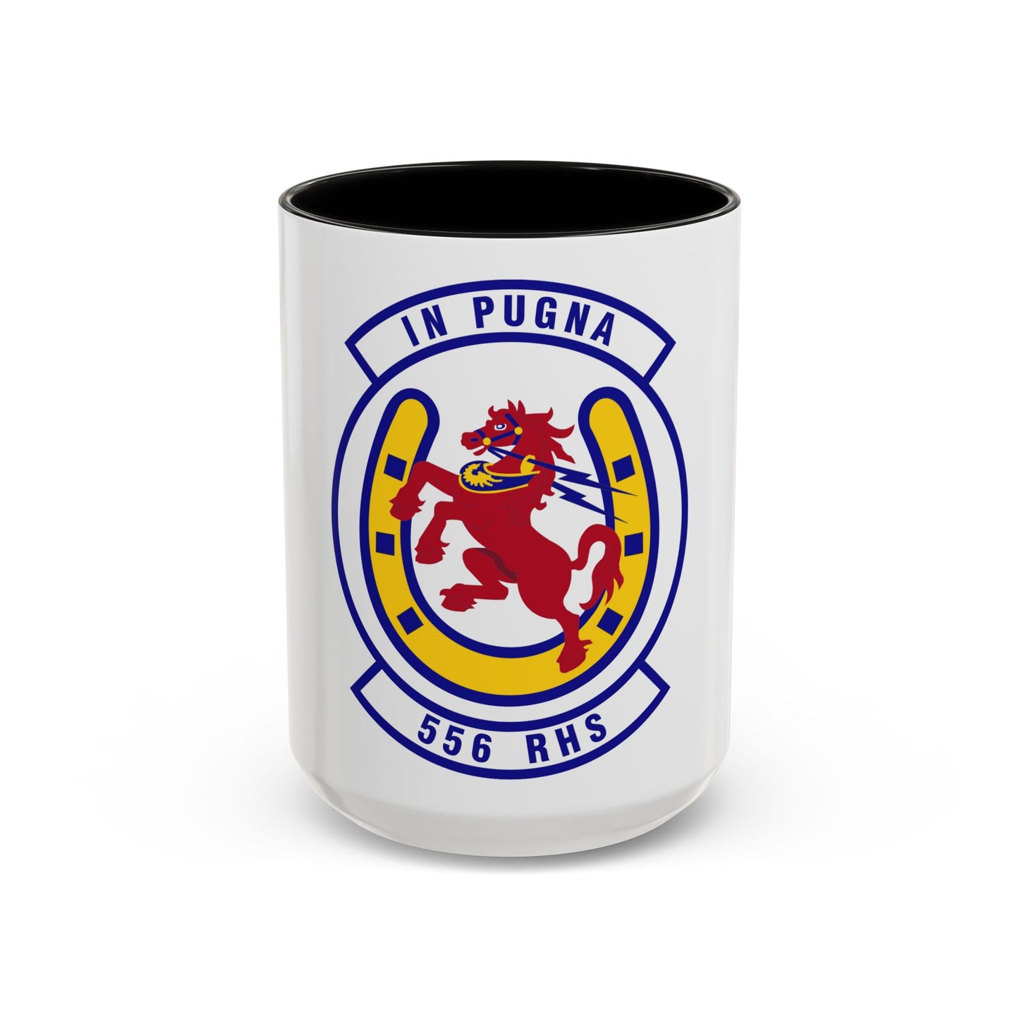 556th Red Horse Squadron (U.S. Air Force) Accent Coffee Mug