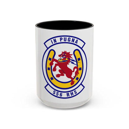 556th Red Horse Squadron (U.S. Air Force) Accent Coffee Mug