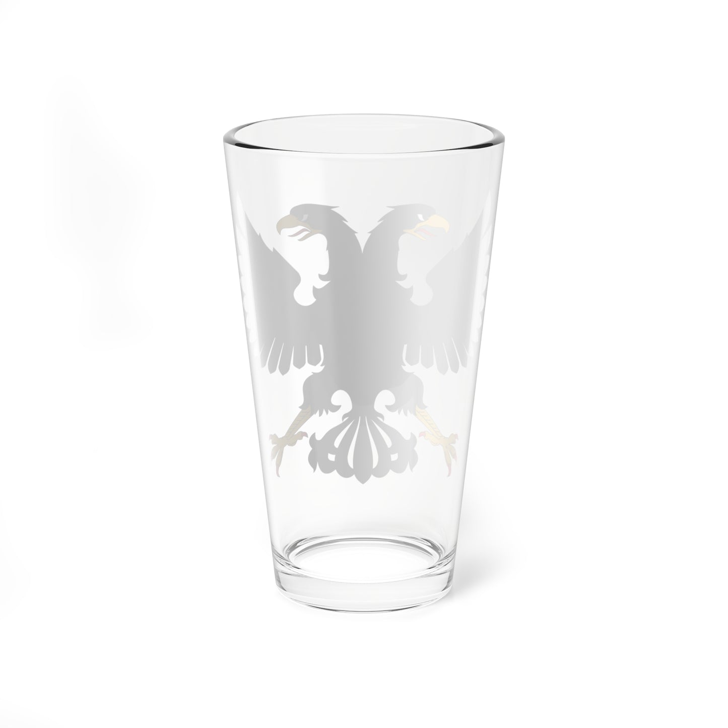 Displayed double head eagle (Russia) (Coat of Arms) Pint Glass 16oz