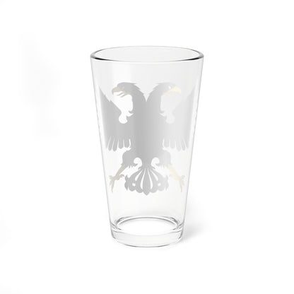 Displayed double head eagle (Russia) (Coat of Arms) Pint Glass 16oz