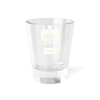 Ornamented Coat of Arms of Maximilian I, Holy Roman Emperor - Shot Glass 1.5oz