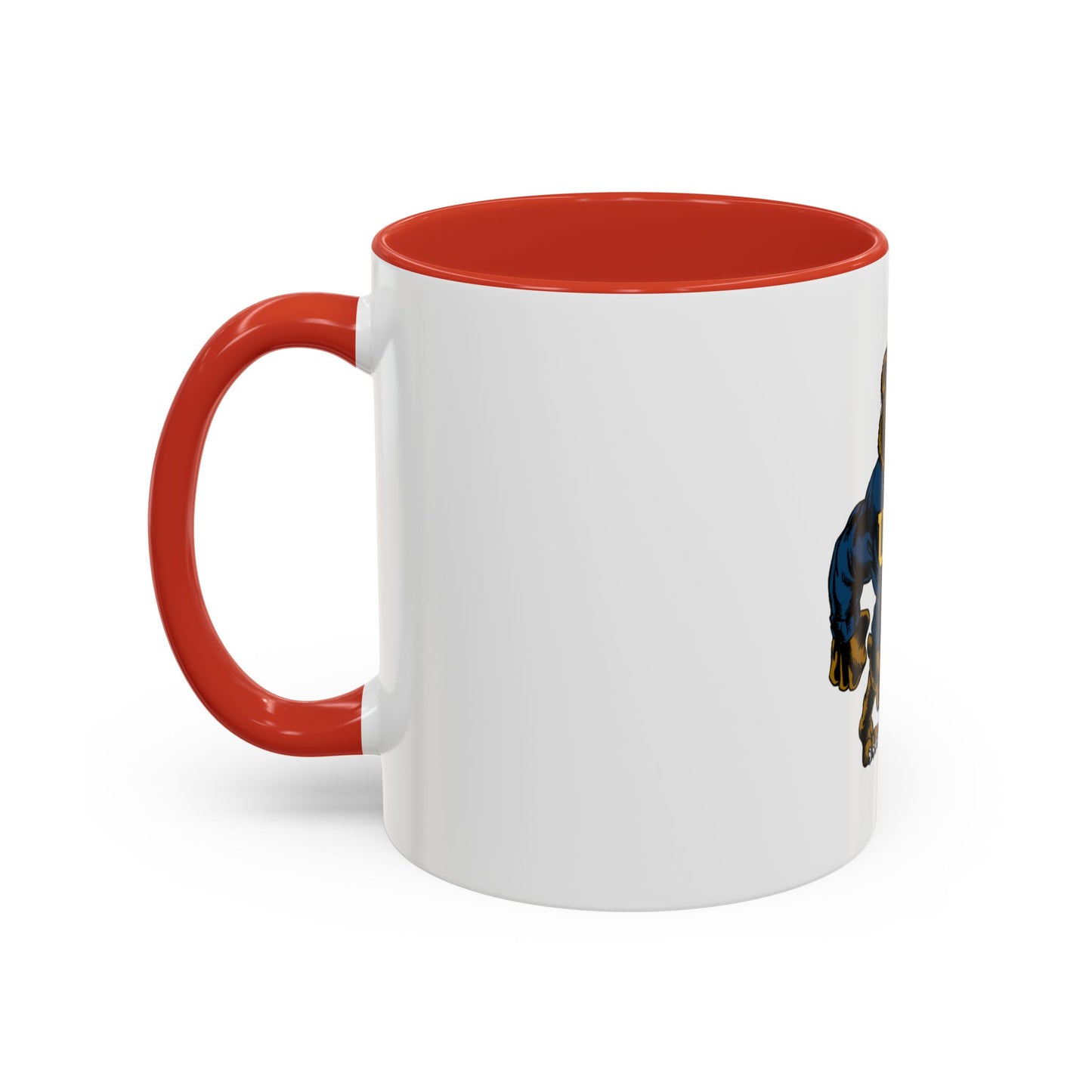 USCG Bear (U.S. Coast Guard) Accent Coffee Mug