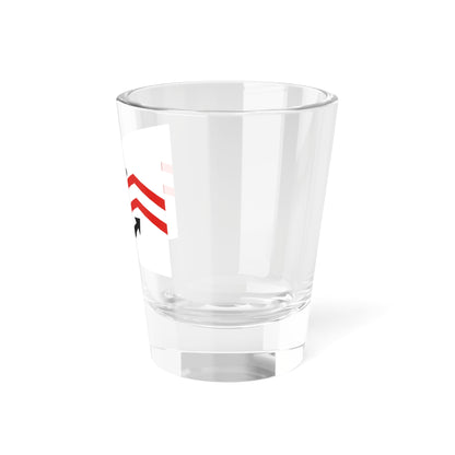 Flag of Manchukuo Marine Police (China) Shot Glass 1.5oz
