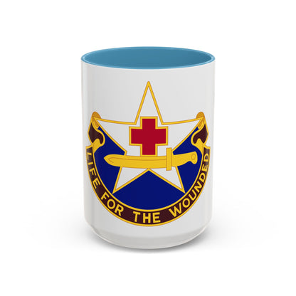 111 Medical Battalion (U.S. Army) Accent Coffee Mug