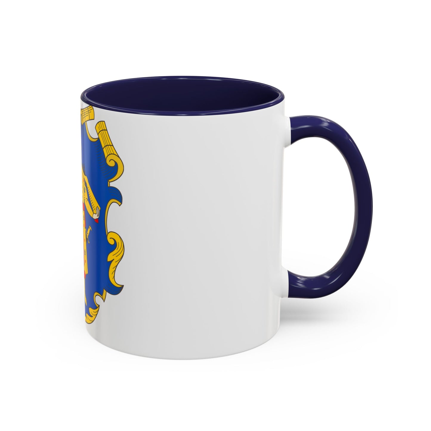 Coat of arms of the Zaporozhian Host - Accent Coffee Mug