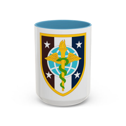 Uniformed Services University of the Health Sciences (U.S. Army) Accent Coffee Mug