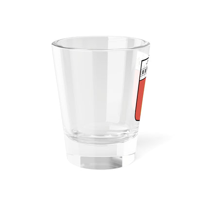 Gaujienas pagasta ģerbonis (Latvia) (Coat of Arms) Shot Glass 1.5oz