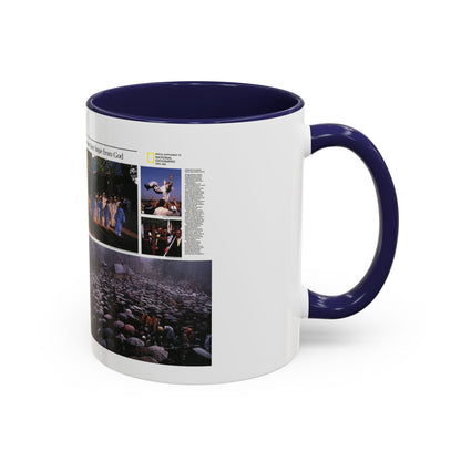 Poland - The Face and Faith 2 (1982) (Map) Accent Coffee Mug