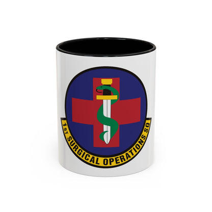 1st Surgical Operations Squadron (U.S. Air Force) Accent Coffee Mug