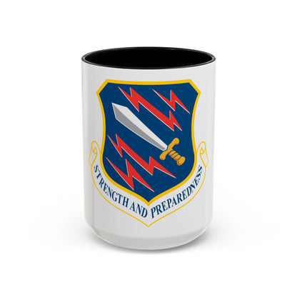 21st Space Wing (U.S. Air Force) Accent Coffee Mug