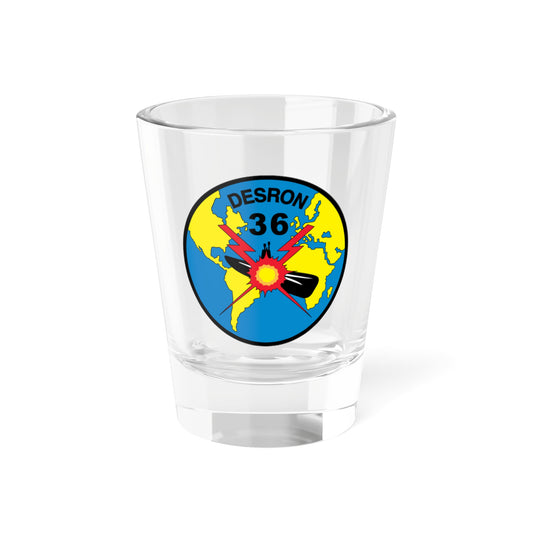 Desron 36 (U.S. Navy) Shot Glass 1.5oz