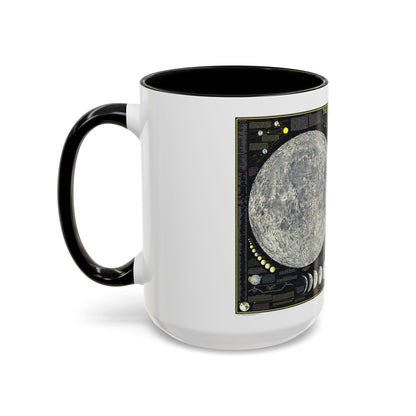 Space - The Moon (1969) (Map) Accent Coffee Mug