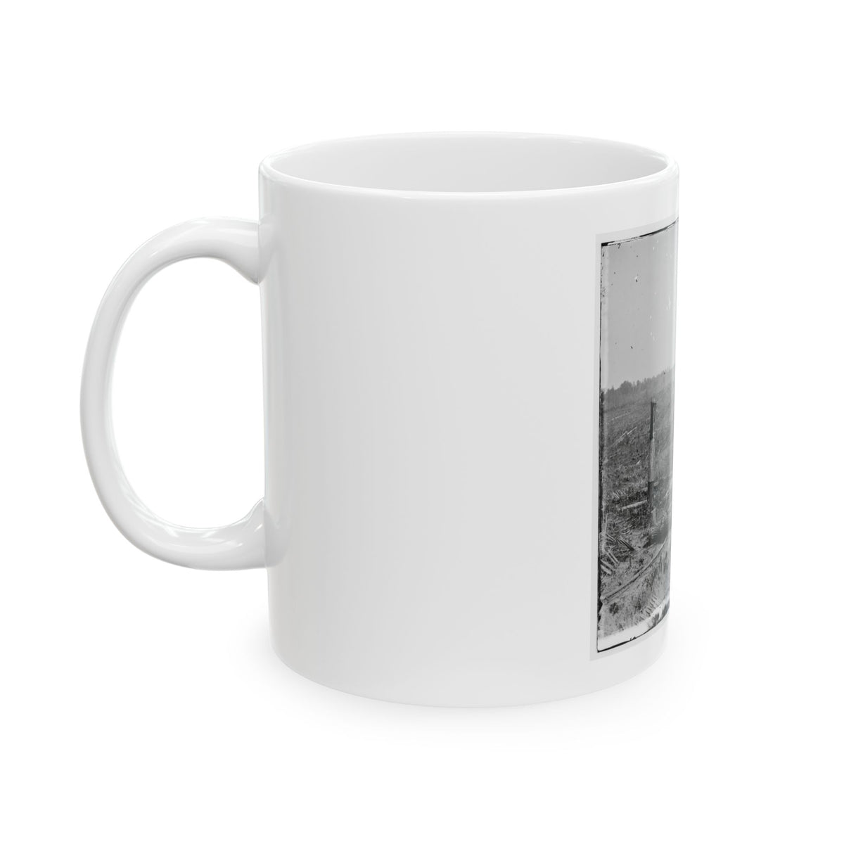 Atlanta, Georgia. Fortifications (U.S. Civil War) White Coffee Mug