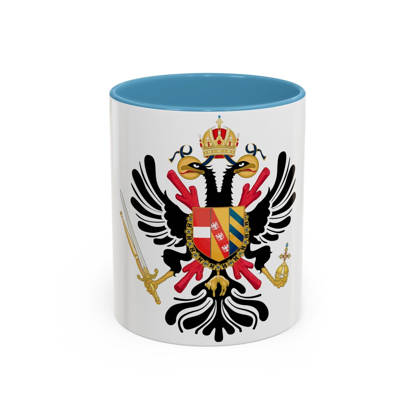 Coat of arms of the Austrian Netherlands - Accent Coffee Mug