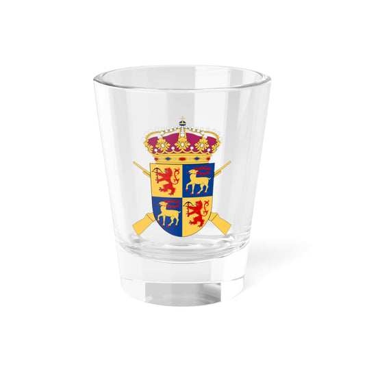 Kalmar regemente vapen (Sweden) (Coat of Arms) Shot Glass 1.5oz