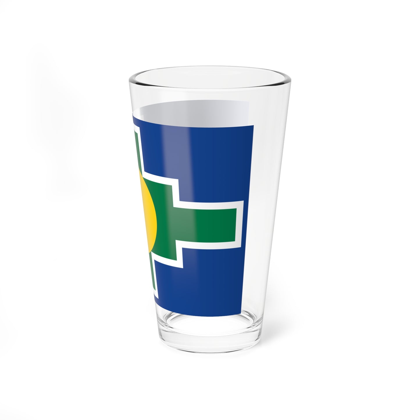 South Africa Flag Proposals 1993 Shortlist No.6 (South Africa) Pint Glass 16oz