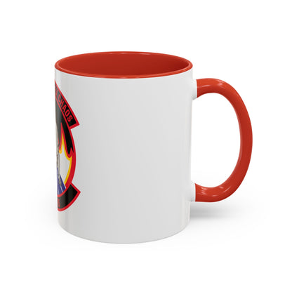 821 Contingency Response Sq AMC (U.S. Air Force) Accent Coffee Mug