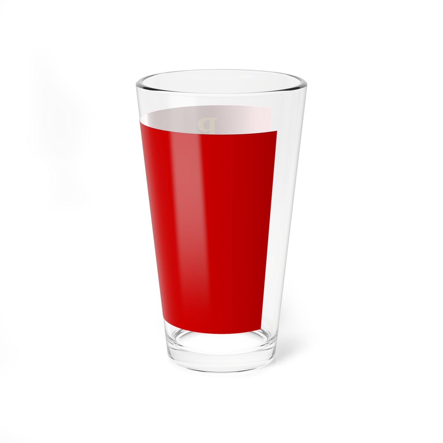 Flag of Russia 1918 cross (Russia) Pint Glass 16oz