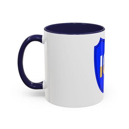 100th Infantry Division SSI (U.S. Army) Accent Coffee Mug
