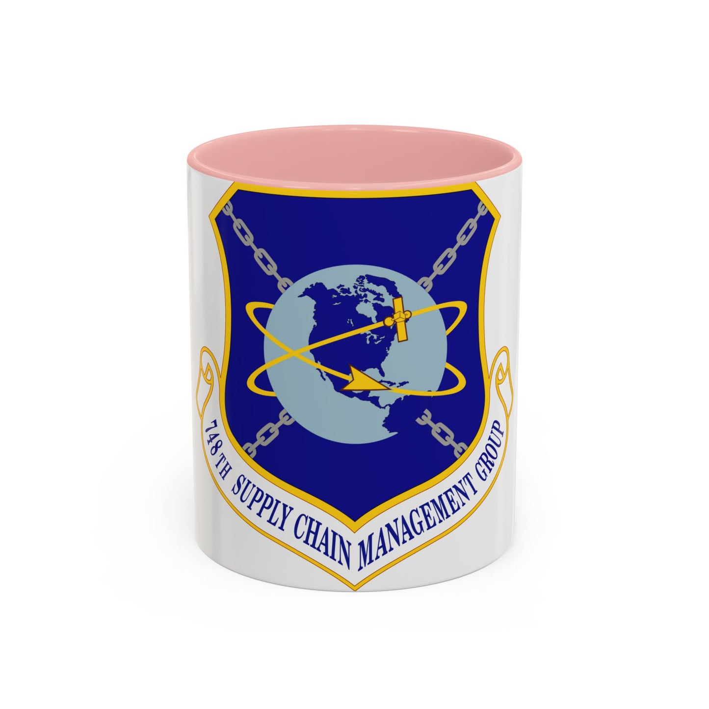 748 Supply Chain Management Group AFMC (U.S. Air Force) Accent Coffee Mug