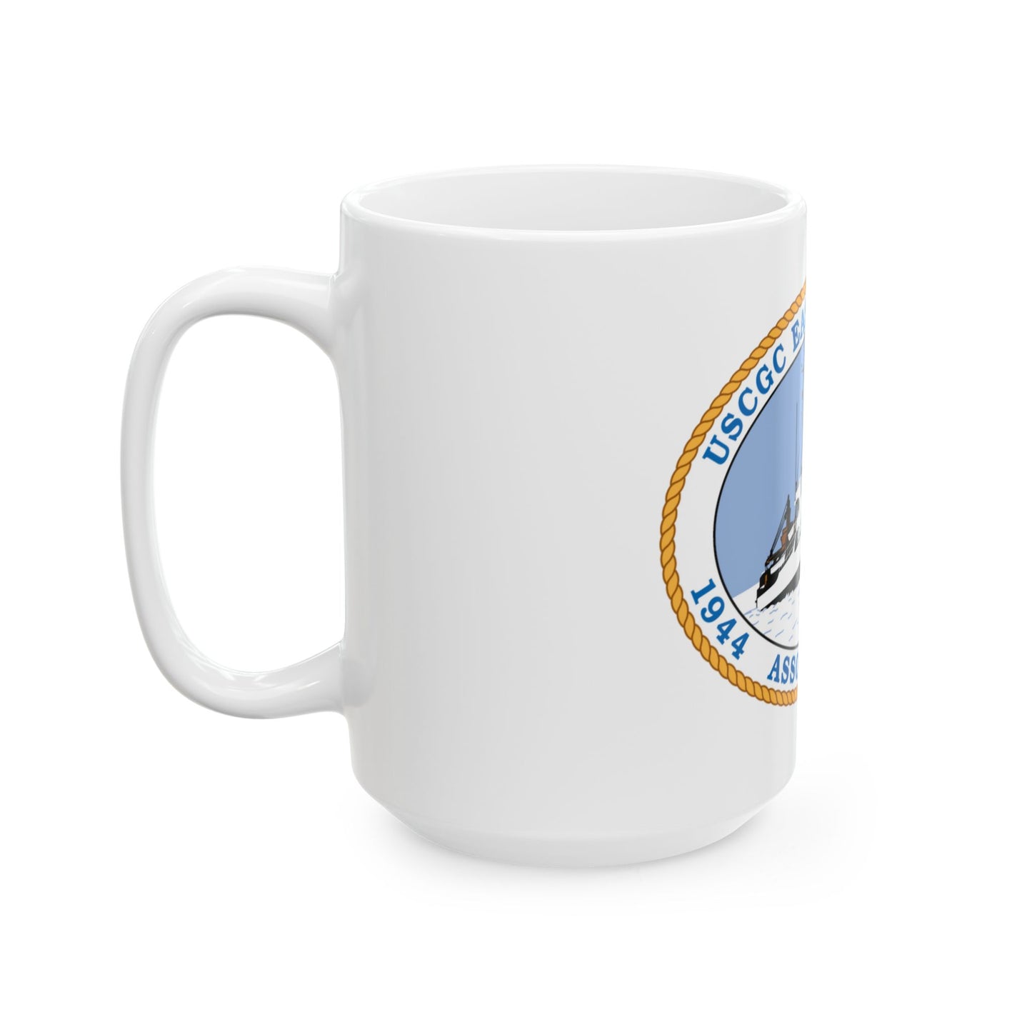 USCG Eastwind W 279 (U.S. Coast Guard) White Coffee Mug