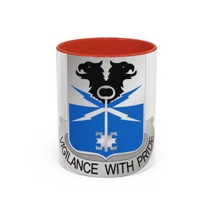 533 Military Intelligence Battalion (U.S. Army) Accent Coffee Mug