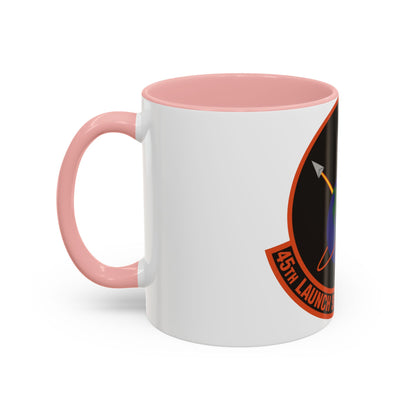 45th Launch Support Squadron (U.S. Air Force) Accent Coffee Mug