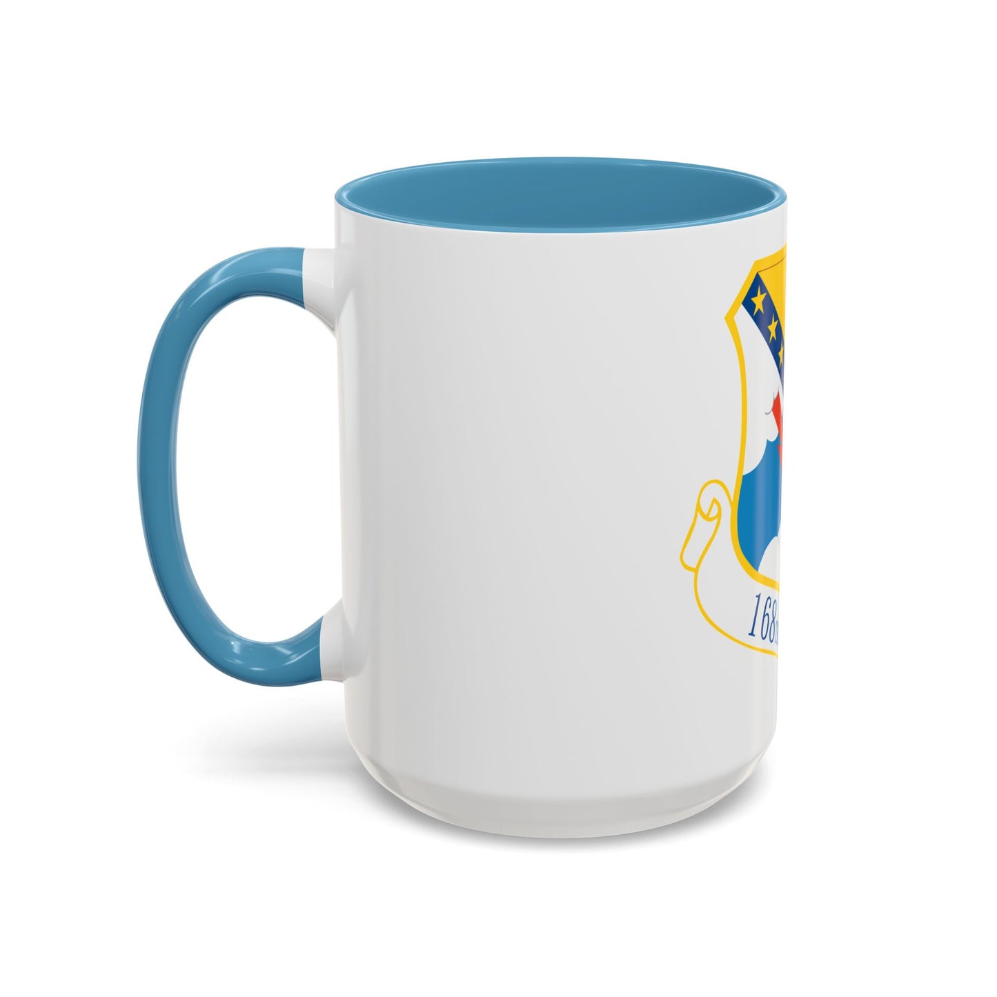 168th Wing emblem (U.S. Air Force) Accent Coffee Mug