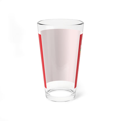 Flag of Moscow oblast (Russia) Pint Glass 16oz