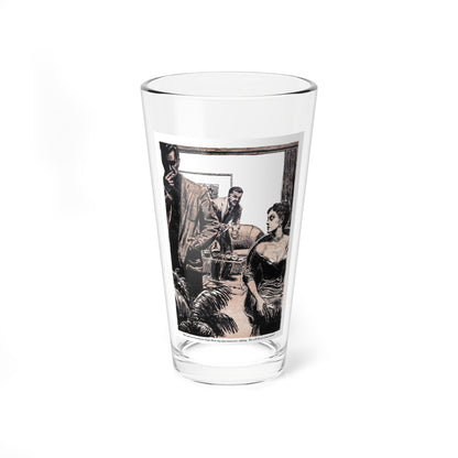 Lefty Farrell, Blue Book Magazine, June 1950 - Pint Glass 16oz