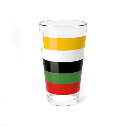Flag of Fleet Commander of the Beiyang Fleet (China) Pint Glass 16oz