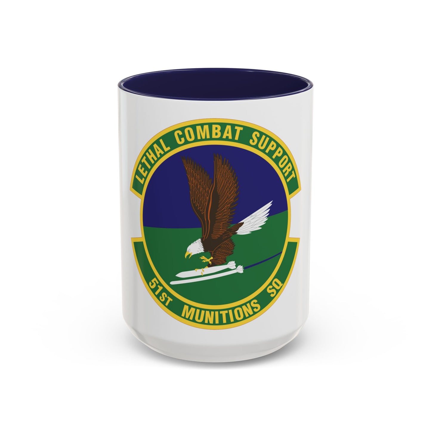51st Munitions Squadron (U.S. Air Force) Accent Coffee Mug
