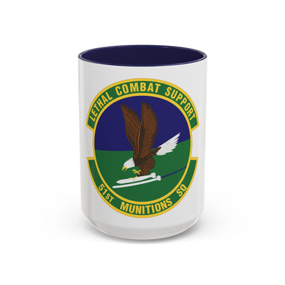 51st Munitions Squadron (U.S. Air Force) Accent Coffee Mug