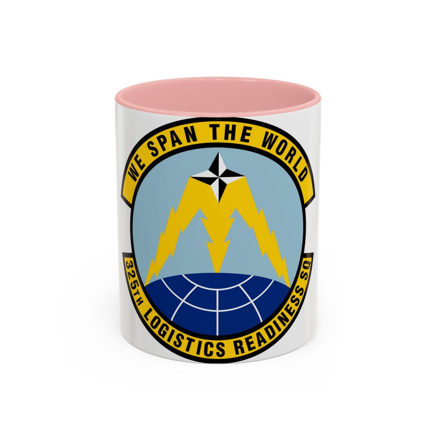 325 Logistics Readiness Squadron ACC (U.S. Air Force) Accent Coffee Mug