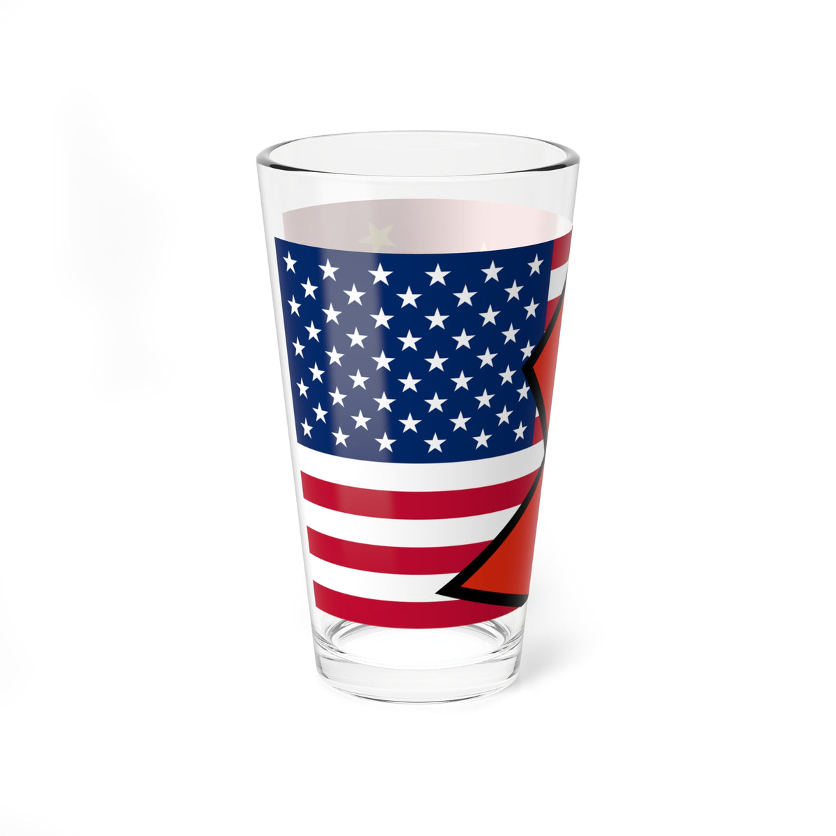 FlagUSA FlagPRC crash (China) Pint Glass 16oz
