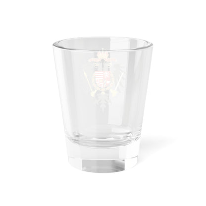 Middle Coat of Arms of Leopold I Holy Roman Emperor (Germany) (Coat of Arms) Shot Glass 1.5oz