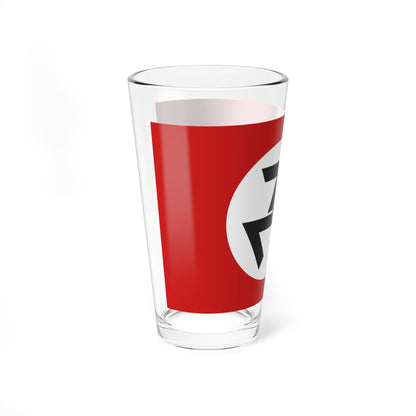 Flag of the Afrikaner Weerstandsbeweging (South Africa) Pint Glass 16oz