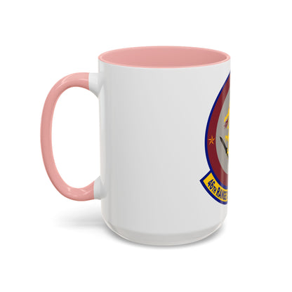 46 Range Control Squadron AFMC (U.S. Air Force) Accent Coffee Mug