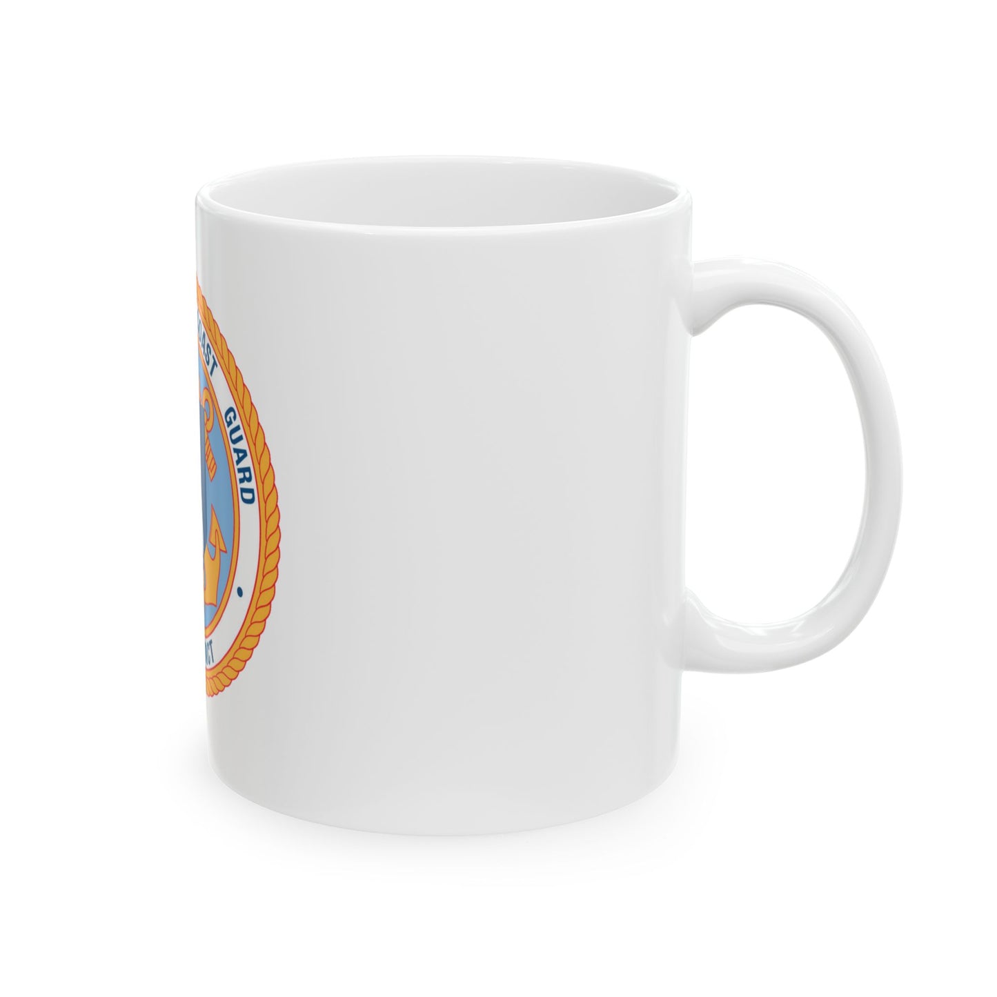 17th CG District (U.S. Coast Guard) White Coffee Mug