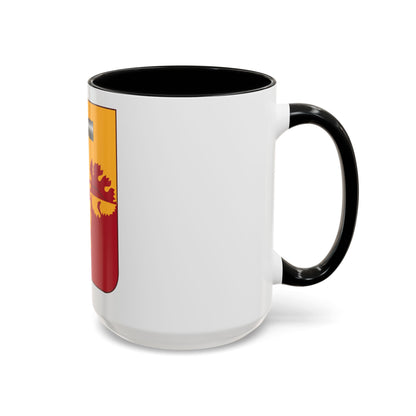 564th Field Artillery Battalion v2 (U.S. Army) Accent Coffee Mug